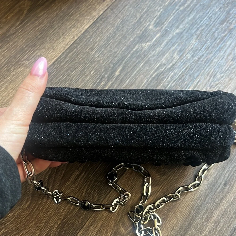 Zadig & Voltaire rockyssime glitter bag - Black - Picture 5 of 10